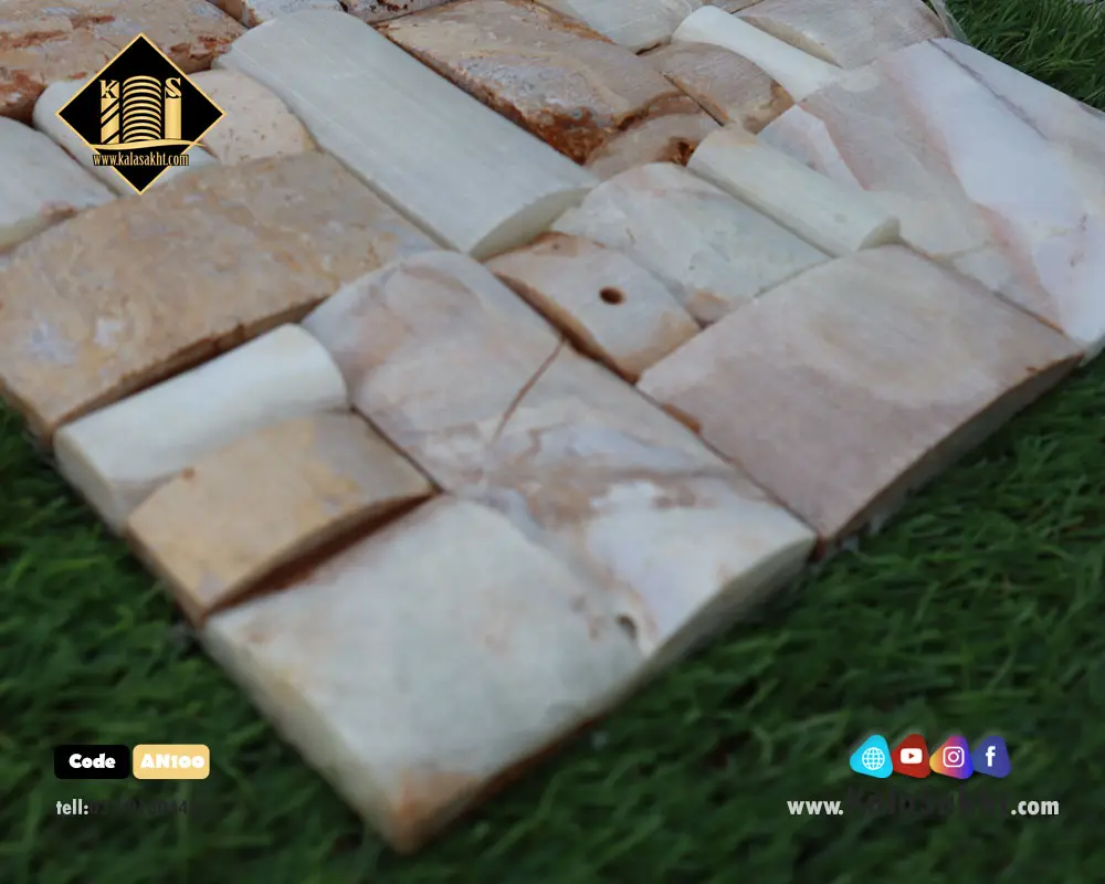سنگ آنتیک پروفیل مرمر پازلی