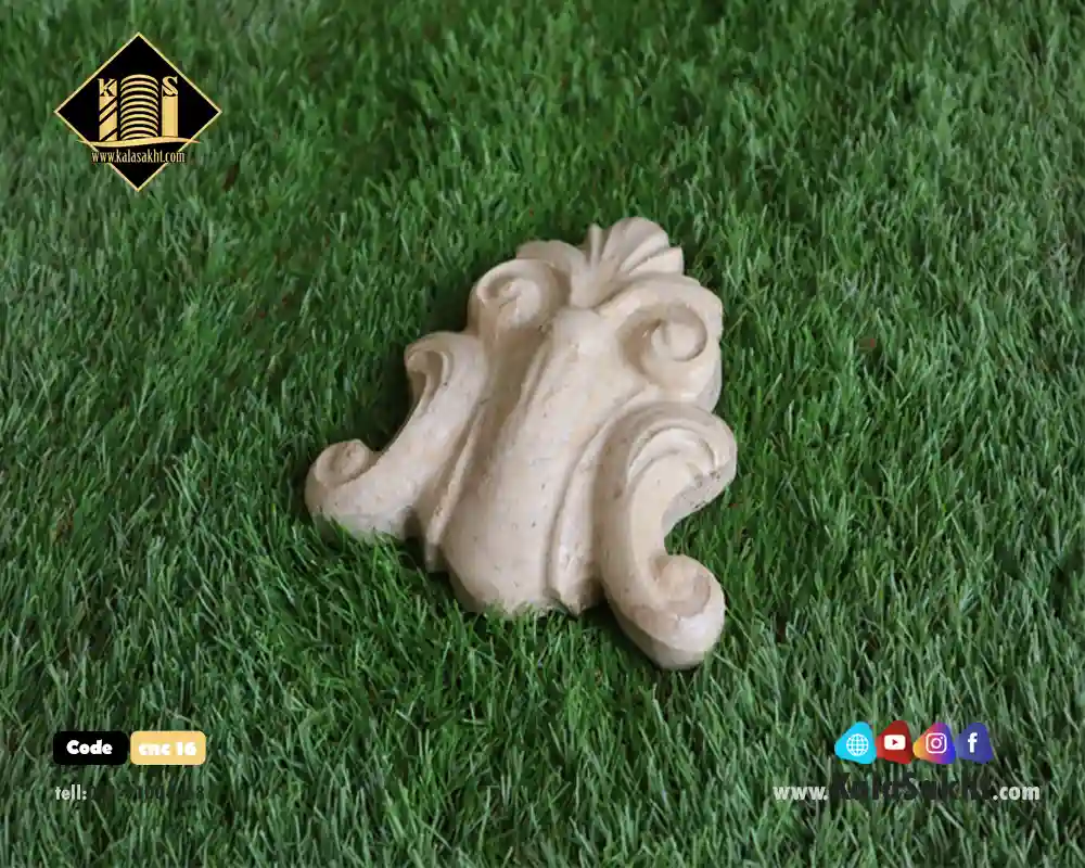 گل نیمه سنگی نما رومی cnc12