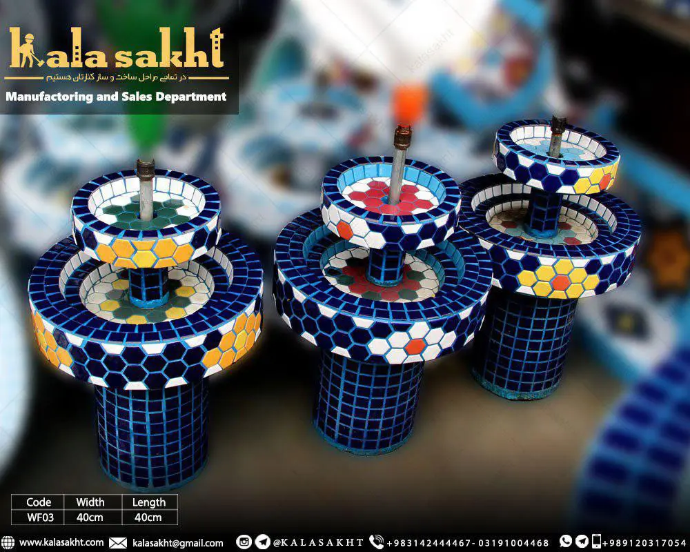 آبنمای دو طبقه - ابعاد 50/30