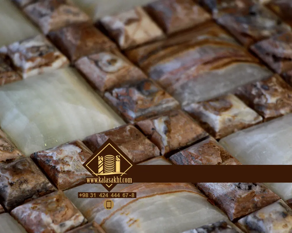 سنگ آنتیک نمای داخلی طرح مرمر درختی