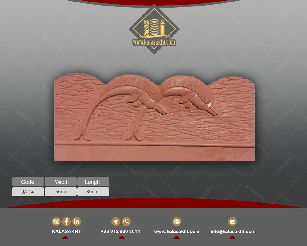 دور باغچه حیاط سیمانی طوسی رنگ