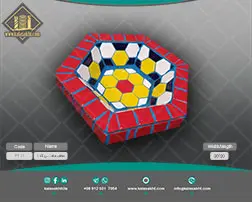 حوض ماهی کد 1 - ابعاد 20*20