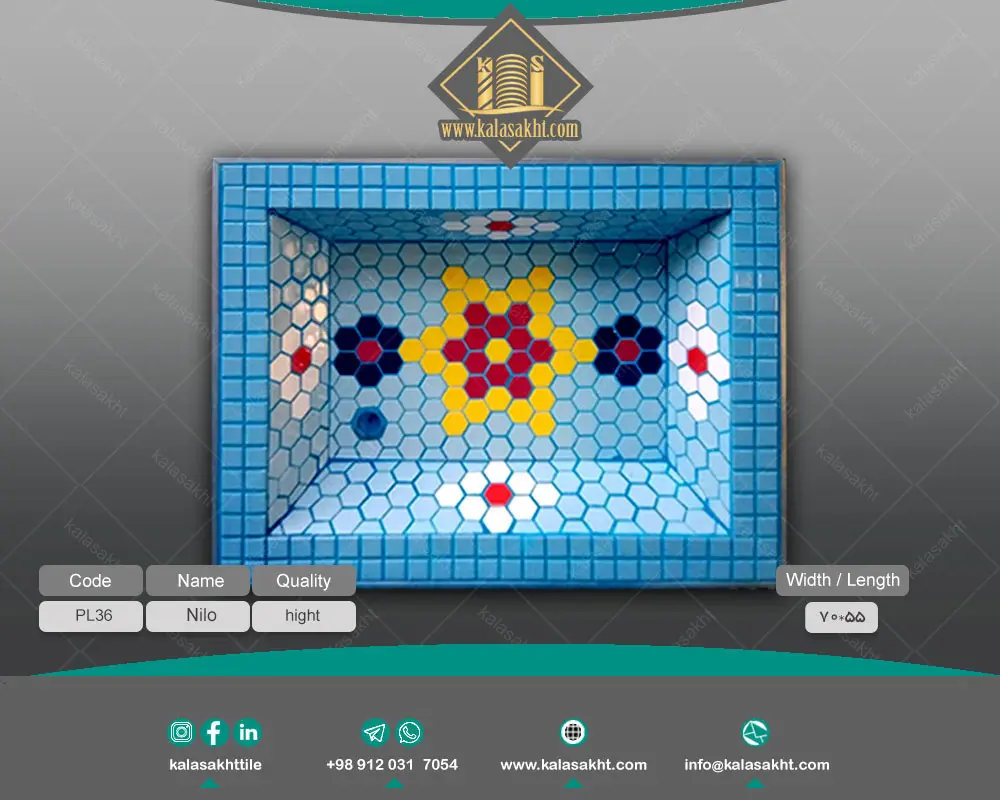 حوض نیلو - ابعاد 60*80