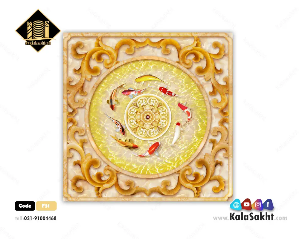 سرامیک تابلو فرشی ماکروکریستال 120*120