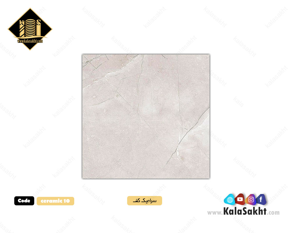 سرامیک کف 30*30 لعاب براق طرح ویدا زیتونی