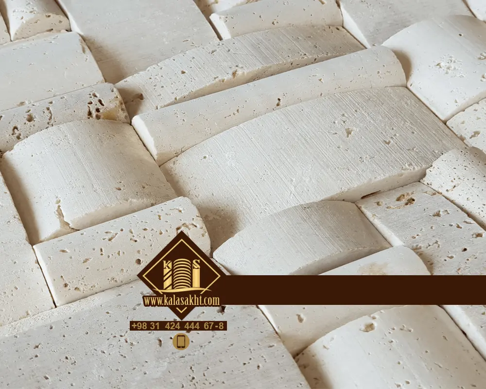 سنگ آنتیک کرم پروفیل