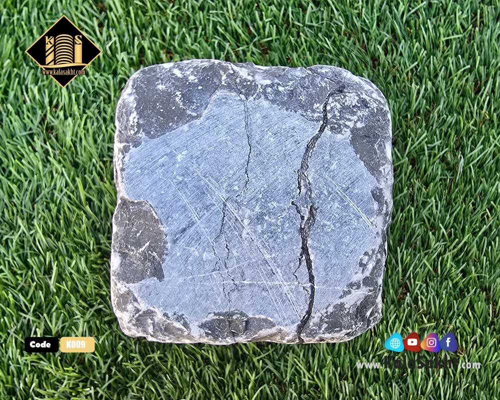 سنگ کیوبیک منظم مشکی نجف آباد