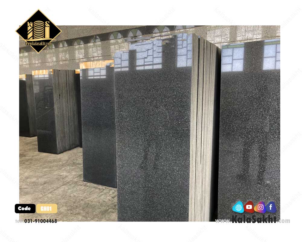 سنگ قبر گرانیت مشکی نطنز