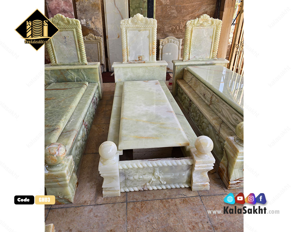 سنگ قبر مزار مرمر