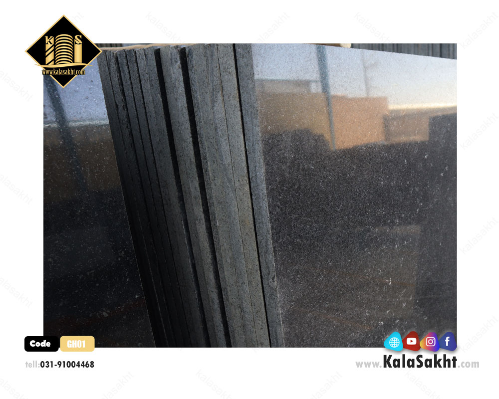 سنگ قبر گرانیت مشکی نطنز