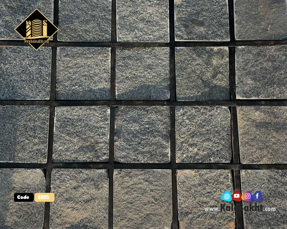 کوبیک گرانیت نامنظم مشکی
