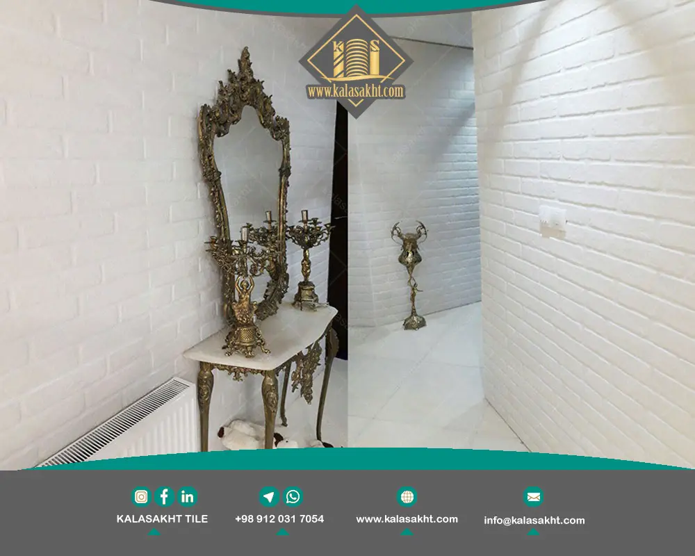 سرامیک آجری سفید 30*90