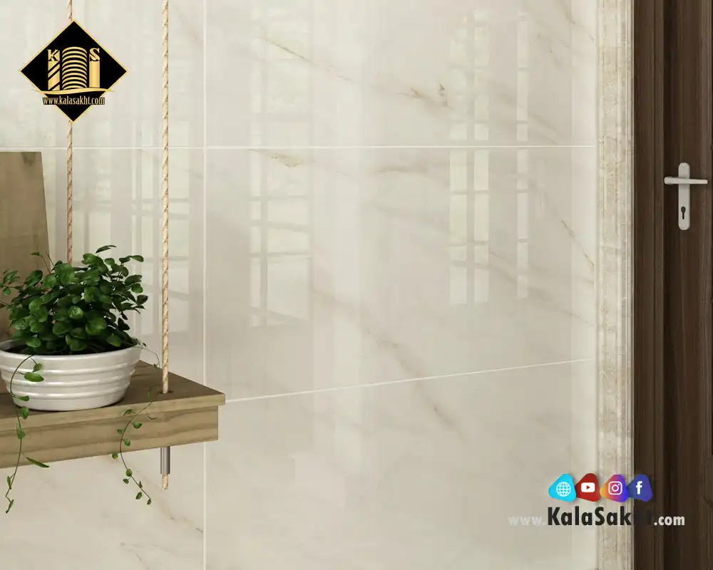 سرامیک سفید رگه دار ceramic155