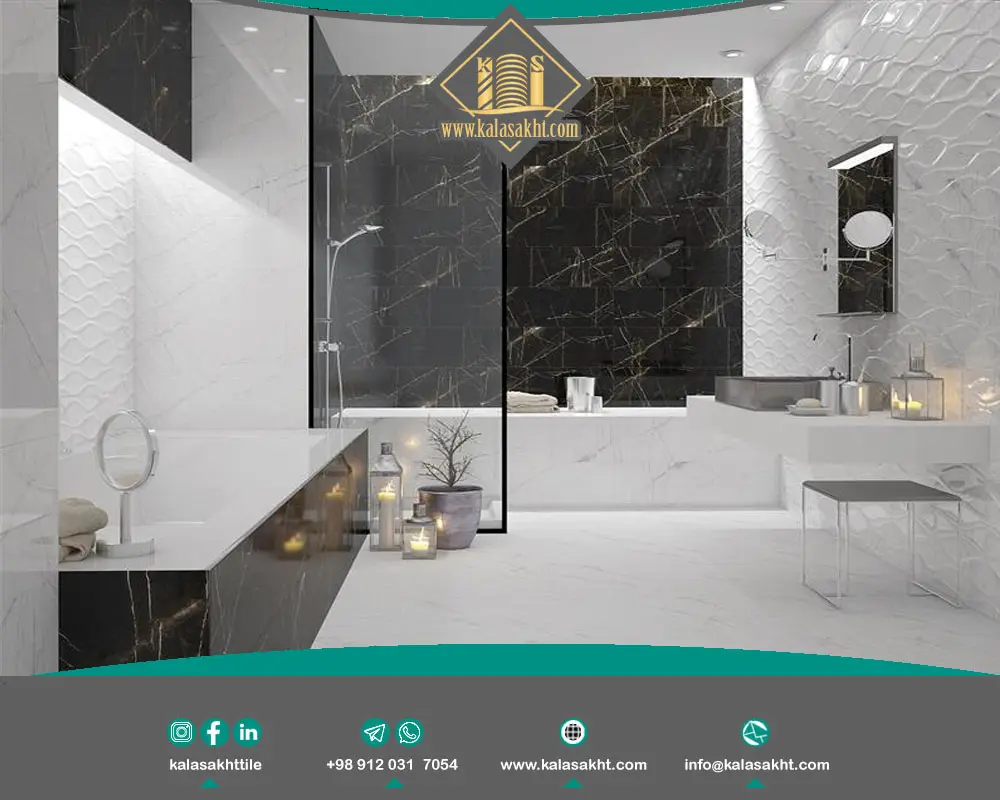 کاشی مناسب بدنه طرح ماتینا