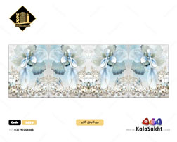 کاشی بین کابینت ماکروکریستالی طرح گلایر