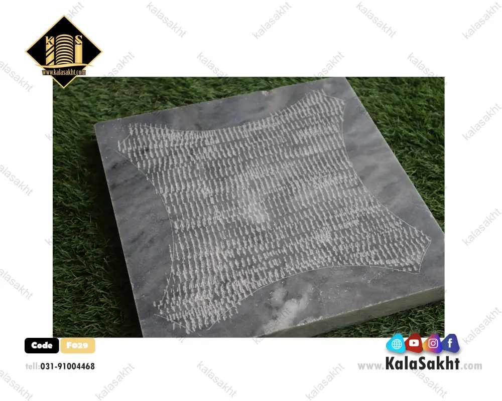 سنگ چینی کریستال 40*40 تیشه ای