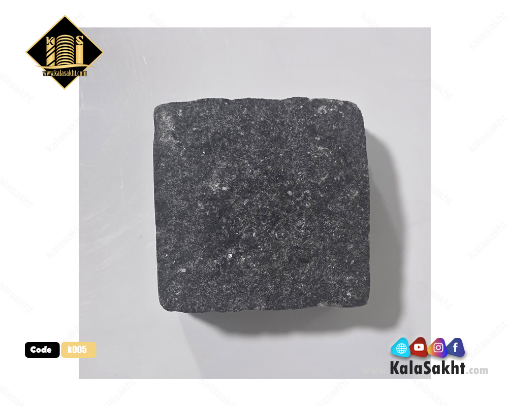 کوبیک گرانیت نامنظم مشکی